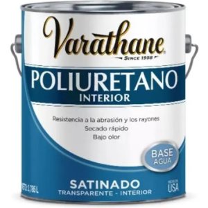 Poliuretano Interior Base Agua Varathane 3,785 L Rust Oleum Satinado
