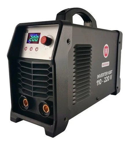 Soldadora Inverter Fiat Professional Rivoli 200 Top Color Negro