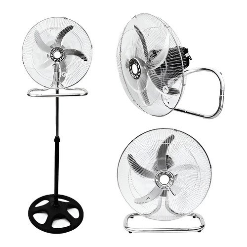 Ventilador 3 En 1 Embassy Fe-18b Aspas Metal Oscilante 18 Plateado 45.72 Cm 5 - Imagen 7