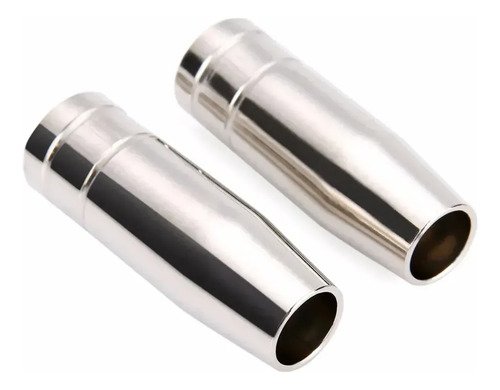 Tobera 12mm Repuesto Para Soldadora Mig Torcha Mb15 Plateado