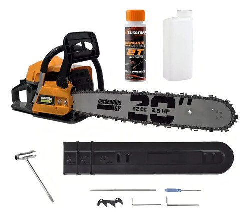 Motosierra A Nafta Lüsqtoff Jardineria 52cc Naranja Prom-52gc / Wab15601 2.5hp