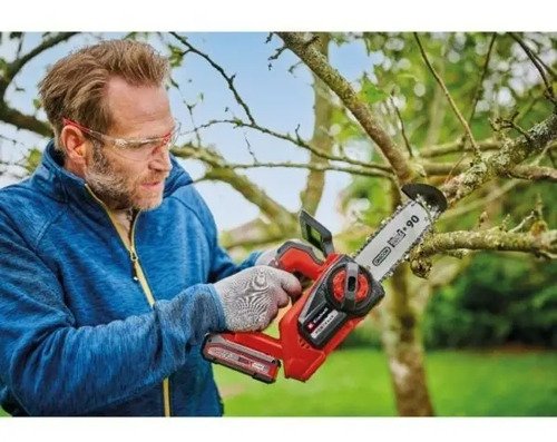 Motosierra Inalambrica Einhell Fortexxa 18/20 Brusslles Rojo - Imagen 8