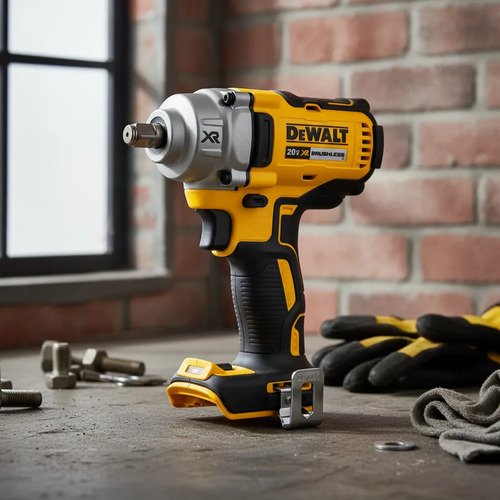 Llave De Impacto Dewalt Dcf894hb Yunque 1/2'' 20v Max 13mm Amarillo - Imagen 2