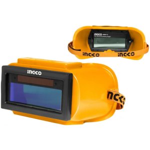 Mascara Lentes De Soldar Fotosensible Ingco Ahm112 Color Amarillo