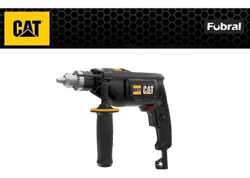 Taladro Caterpillar 13mm 750watts Con Percutor Dx17 Negro 50 Hz/60 Hz - Imagen 2