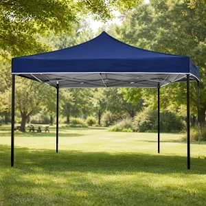 Gazebo 3x3 Reforzado Impermeable Filtro Uv Azul