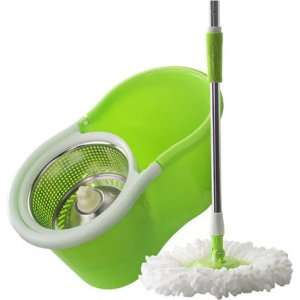 Mopa Giratoria Balde Centrifugo Trapeador Lampazo Repuestos Verde
