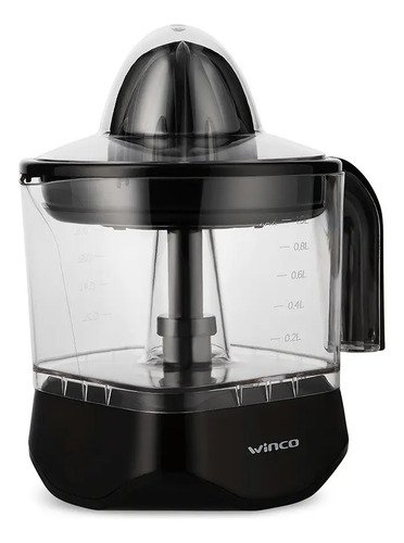 Exprimidor Juguera Winco-silenciosa-2 Medidas De Cono-1 Lt Negro - Imagen 4