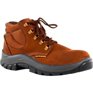 Zapato Botín Bota Worksafe Trabajo Excelente Calidad - Tyt Marrón 37al46