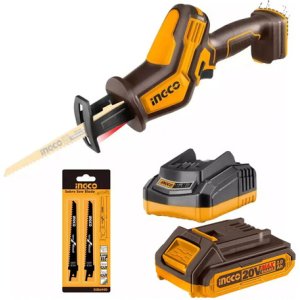 Sierra Sable 20v P20s Ingco Crsli6508 C/bateria Y Cargador