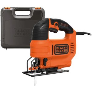 Sierra Caladora 550 Watts Black & Decker + Valijja Ks701pek
