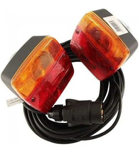 Faros Traseros Universales Led Trailer Farol (juego) Ambos Lados Rojo - Imagen 2