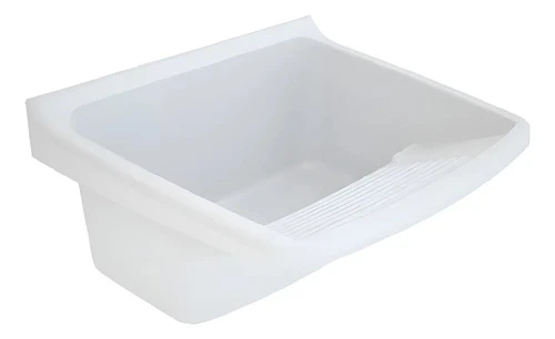 Pileta Lavadero Plástico 24 Litros Blanco - Tyt Blanco Brillante