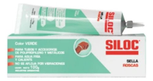 Sella Roscas Siloc 25 Gr Agua Fria Y Caliente Verde