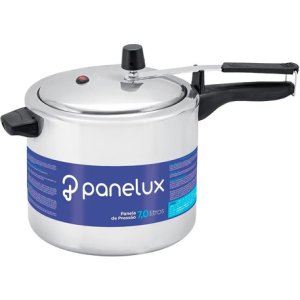 La Olla A Presión Panelux De 7 Litros Más Vendida De Brasil Aluminio Pulido