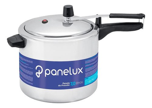 La Olla A Presión Panelux De 7 Litros Más Vendida De Brasil Aluminio Pulido