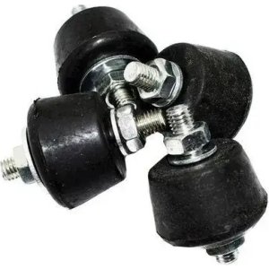 Tacos De Goma Antivibratorios Para Aires Acondicionados X4 U