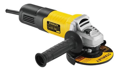 Miniamoladora Angular Stanley Stgs9115 De 60 Hz Color Amaril Amarillo/negro 60 Hz