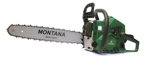 Motosierra Nafta Industrial Motor 2hp - 52cc - Tyt Verde Oscuro