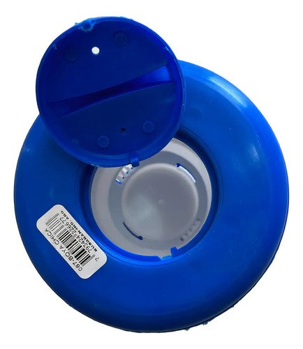 Boya Dosificadora De Cloro Perfilplast Para Pastillas De 50g Blanco/azul - Imagen 4