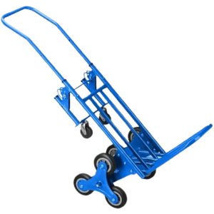 Carro Carga Escalera 8 Ruedas 2 En 1 Alpha-pro 150kg Azul