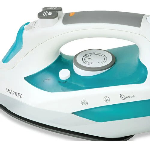 Plancha A Vapor Smartlife 2200w Autolimpieza Antiadherente Color Blanco - Imagen 2