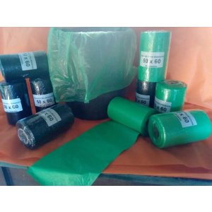 Bolsas En Rollo Residuos Papelera 50x60 - Pack 100 Bolsas