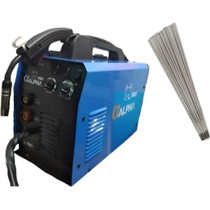 Soldadora Inverter Mig C/ Gas / Flux Alpha Pro 160amp 2en1 | Azul