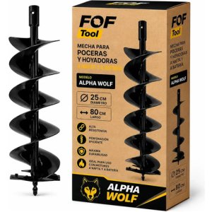 Mecha Para Pocera Hoyadora Nafta Diametro 25 Cm Calidad