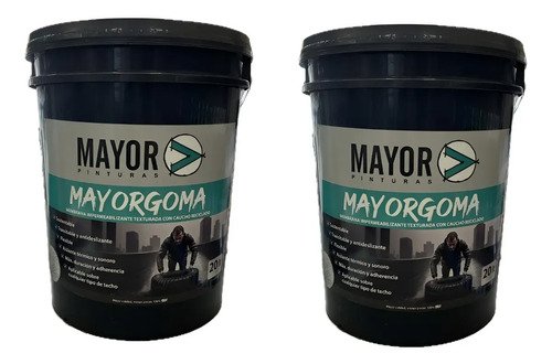 Membrana Impermeabilizante Goma De Caucho 2x20k Envio Gratis Blanco Mate