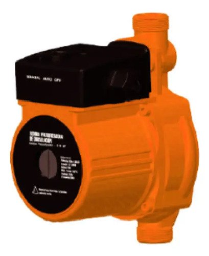 Bomba Presurizadora Secur 3773 Para Agua Caliente Y Hogar 117.6w