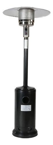 Estufa Hongo Gas Exterior Well Life 13 Kg Negro Con Ruedas Y Válvula Seguridad - Imagen 4
