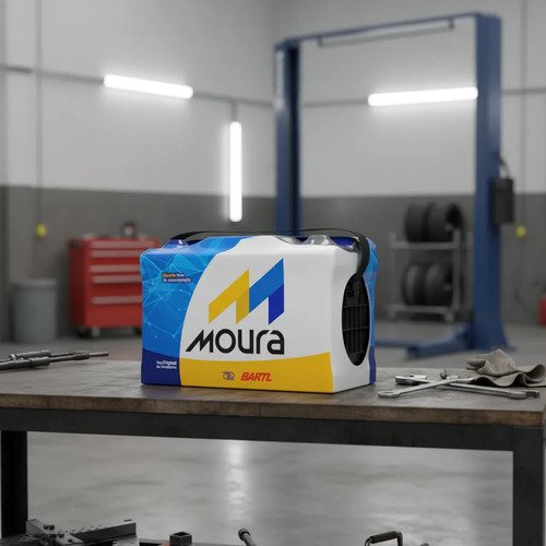 Batería Moura 110 Amp M70kd 70ah 12v Auto/camioneta -tyt Derecho - Imagen 2