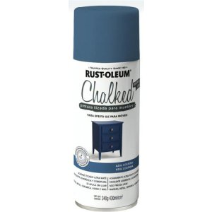 Pintura  Aerosol Tizada En Aerosolchalked Rust Oleum 340g Azul Costeño