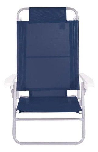 Silla Playa Reposera Aluminio Mor Summer - Color Azul - Imagen 5