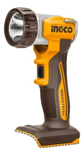 Linterna Ingco Inalámbrica 20v 450 Lúmenes Sin Batería Blanco Amarillo - Imagen 2
