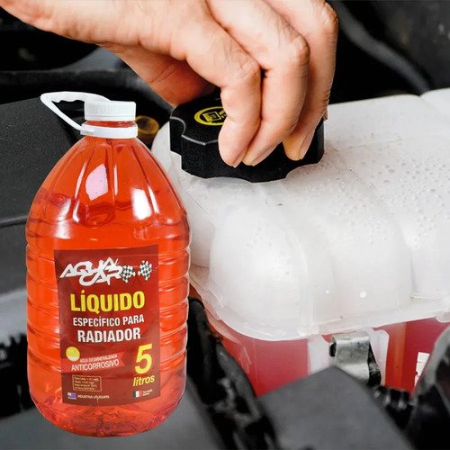 Liquido Agua Radiador Anticorrosivo Roja 5l Rojo - Imagen 2