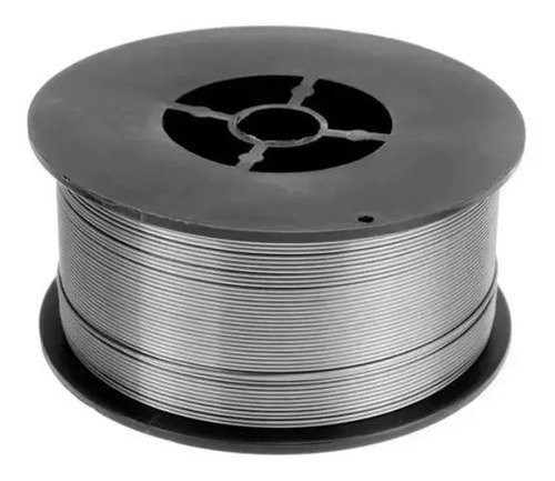 Rollo Alambre Flux Para Soldar Mig Lusqtoff 0.9mm Por 5 Kg Plateado - Imagen 2