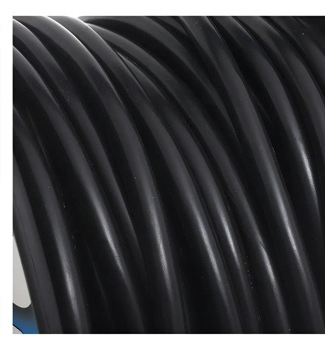 Alargue Eléctrico Enrollador 25m 4 Tomas Schuko Electraline 16a Exterior Negro - Imagen 4