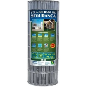 Tela Alámbrica Soldada Multiusos 15x5 1.0x25 M 2.3 Mm Morlan Acero