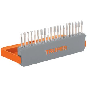 Juego De 20 Puntas Diamantadas Para Mototool Truper 103032