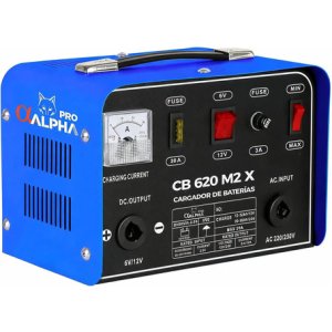 Cargador De Bateria Alpha-pro 20a 6-12v  Cb620m2x