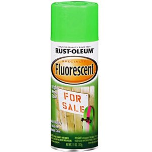 Pintura Esmalte En Aerosol Rust Oleum Colores Fluo 312gr Verde Fluo