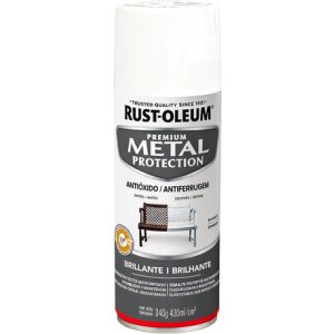 Pintura Esmalte Aerosol Protector Oxido Rust Oleum 340g Blanco