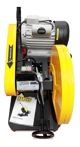 Sensitiva Sierra Industrial 2600w 3hp 400mm 16'' Barovo - Imagen 5