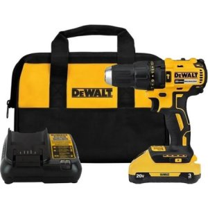 Taladro Atornillador Dewalt Percutor 20v C/bateria Amarillo 50hz/60hz