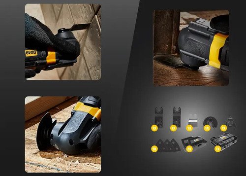 Herramienta Sierra Multifuncion Caterpillar 300w Renovator 50hz - Imagen 4