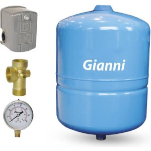 Kit Hidroneumático Con Hidrósfera De 24 Lts. - Gianni Sa