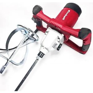 Mezclador Batidor Pintura Cemento 1600w Einhell Te-mx 1600-2 Color Rojo-negro-metal
