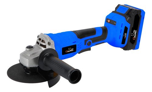 Amoladora Angular Inalambrica Brushless 115m Alphapro Aab920 Azul 50hz/60hz